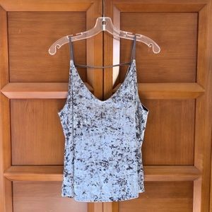 American Eagle Velvet Camisole